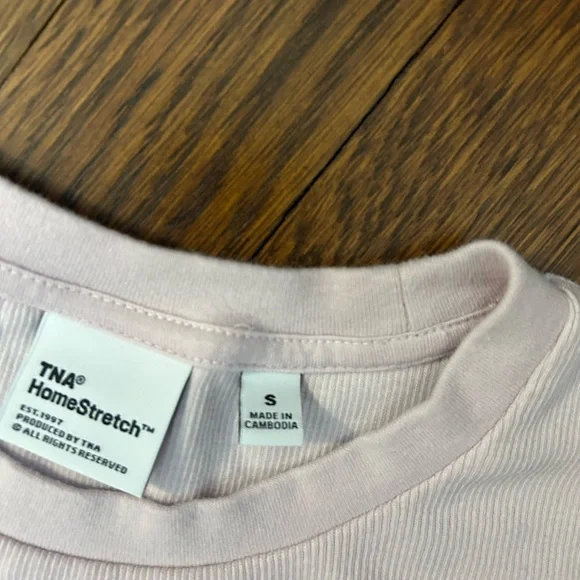 TNA homestretch pink lavender Tee - Picture 4 of 6